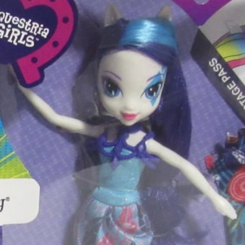New in box equestria girl my little pony Rarity doll Rainbow rock series